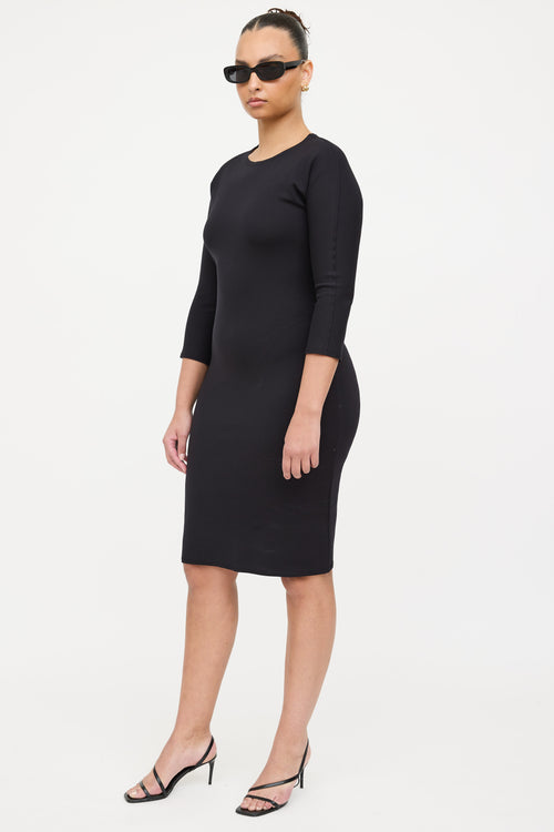 The Row Neoprene Long Sleeve Dress