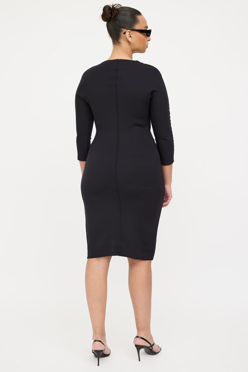 The Row Neoprene Long Sleeve Dress