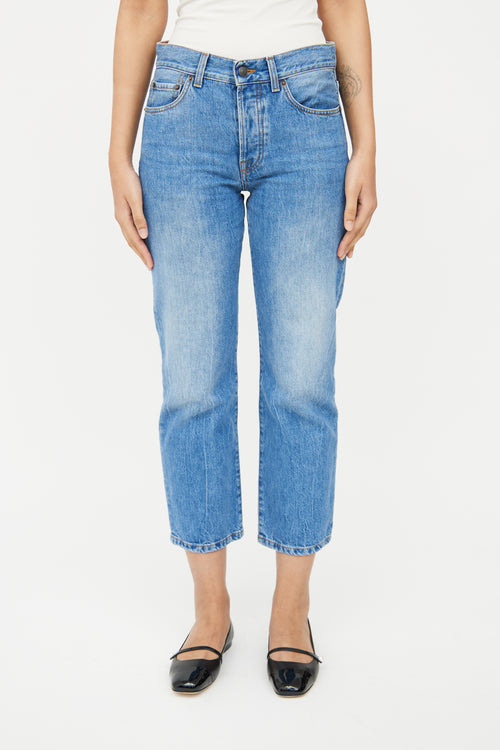 The Row Light Wash Faded Jean