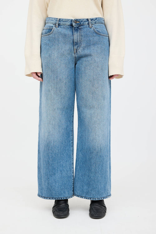 The Row Eglitta Wide Leg Jeans