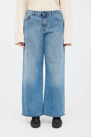 The Row Eglitta Wide Leg Jeans