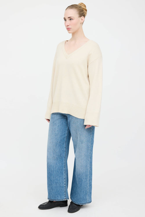 The Row Eglitta Wide Leg Jeans