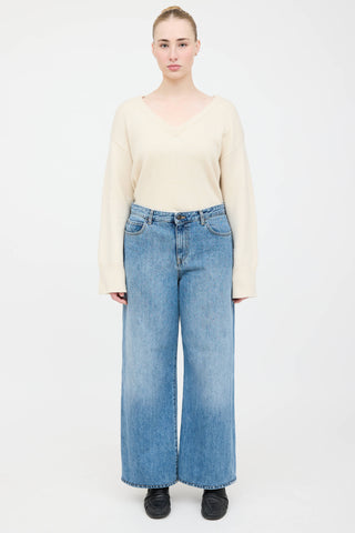 The Row Eglitta Wide Leg Jeans