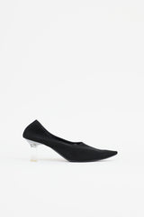 The Row Mesh Lucite Heel Pump