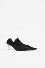 The Row Mesh Lucite Heel Pump