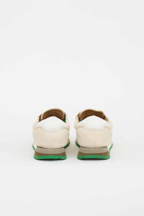The Row Mesh & Suede Owen Sneaker