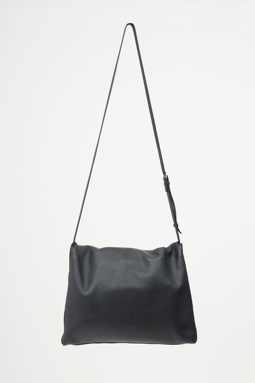 The Row Leather Nan Shoulder Bag