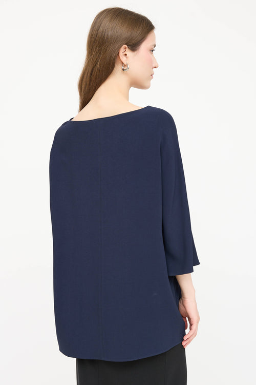 The Row Centre Seam Top