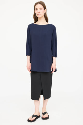 The Row Centre Seam Top