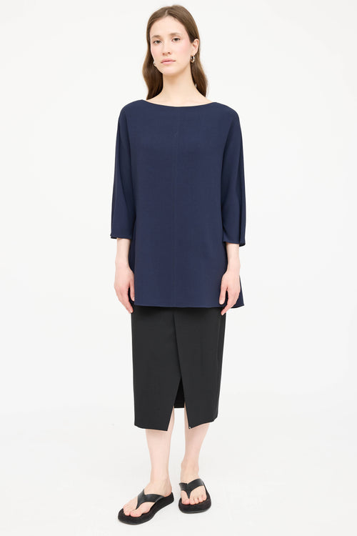 The Row Centre Seam Top