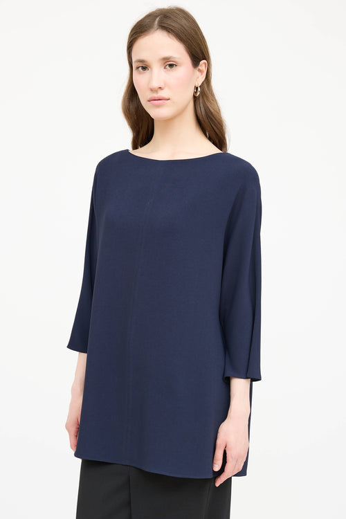 The Row Centre Seam Top