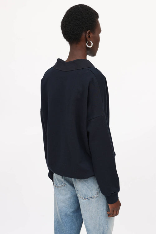 The Row Corzas Polo Sweater