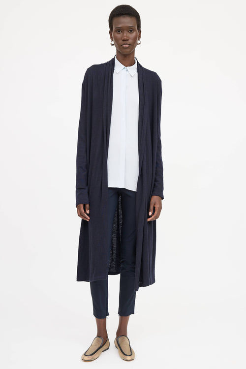 The Row Open Front Long Cardigan