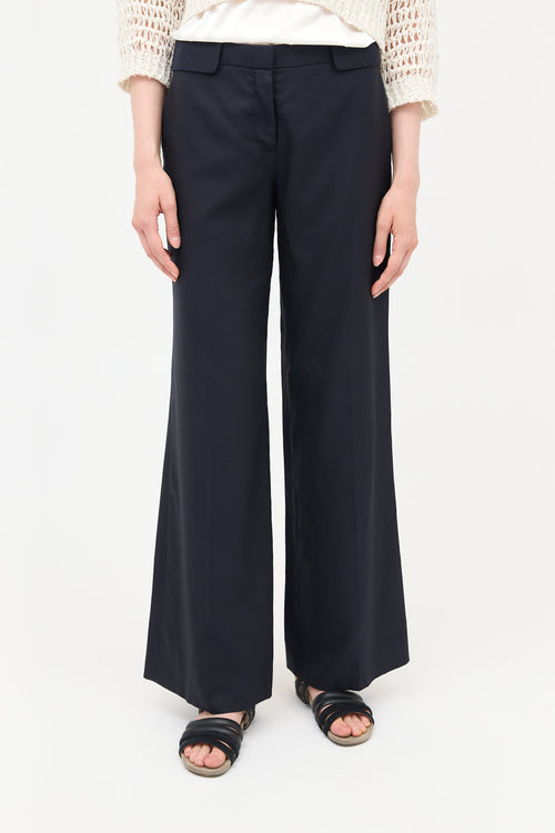 The Row Wool Wide Leg Trouser