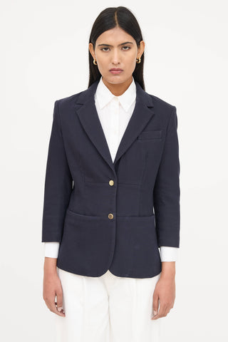 The Row Single Breasted Blazer