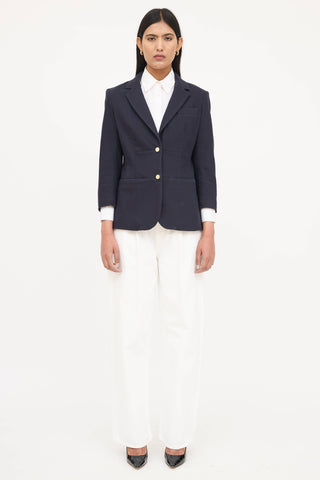 The Row Single Breasted Blazer