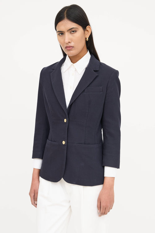 The Row Single Breasted Blazer