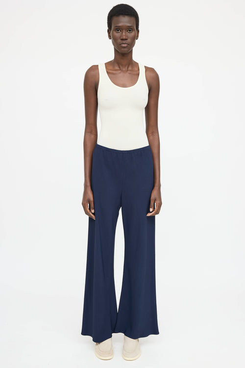 The Row Elastic Flared Trouser