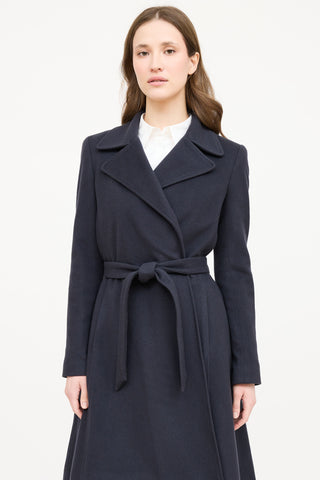 The Row Wool Wrap Coat