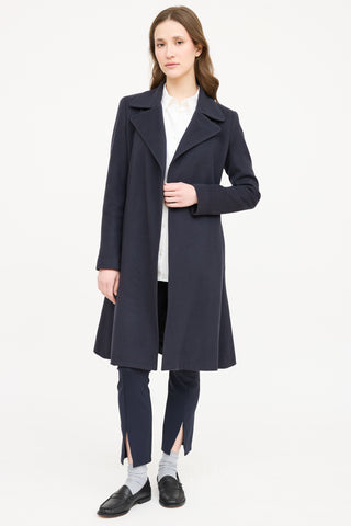The Row Wool Wrap Coat