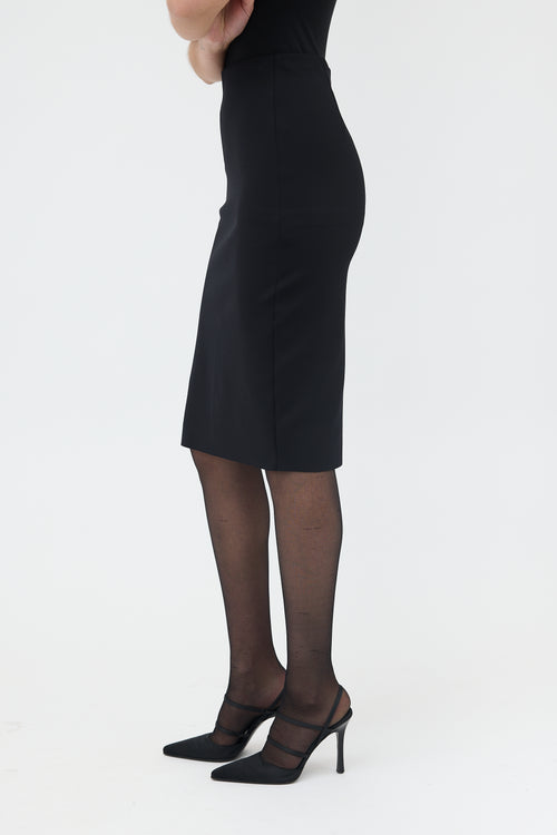 The Row Neoprene Midi Skirt
