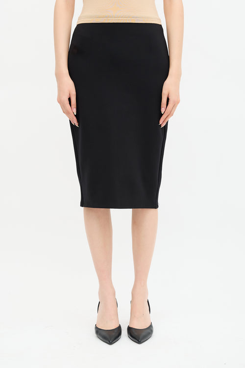 The Row Neoprene Midi Skirt