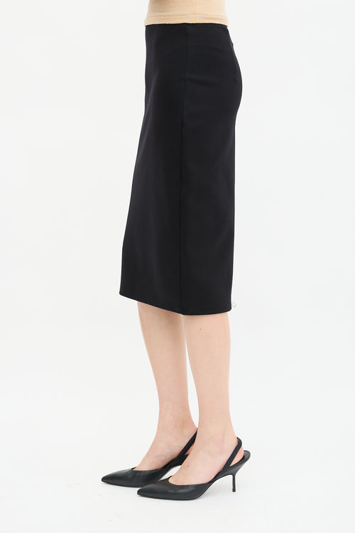 The Row Neoprene Midi Skirt
