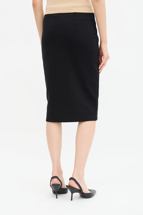 The Row Neoprene Midi Skirt