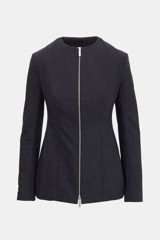 The Row Nylon Peplum Jacket
