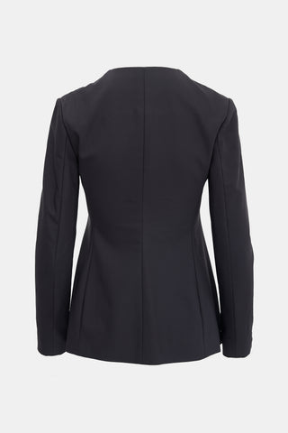 The Row Nylon Peplum Jacket