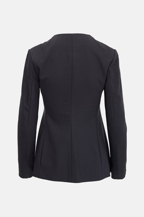 The Row Nylon Peplum Jacket