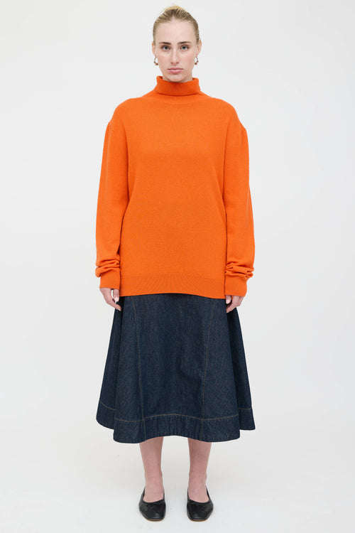 The Row Cashmere Turtleneck Sweater