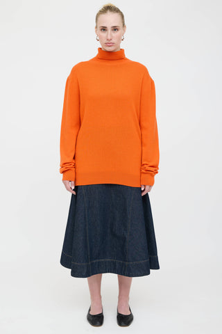 The Row Cashmere Turtleneck Sweater