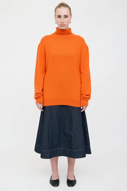 The Row Cashmere Turtleneck Sweater