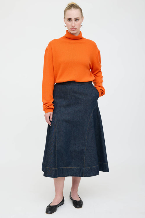 The Row Cashmere Turtleneck Sweater