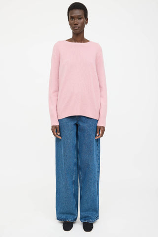 The Row Wool Crewneck Knit Sweater