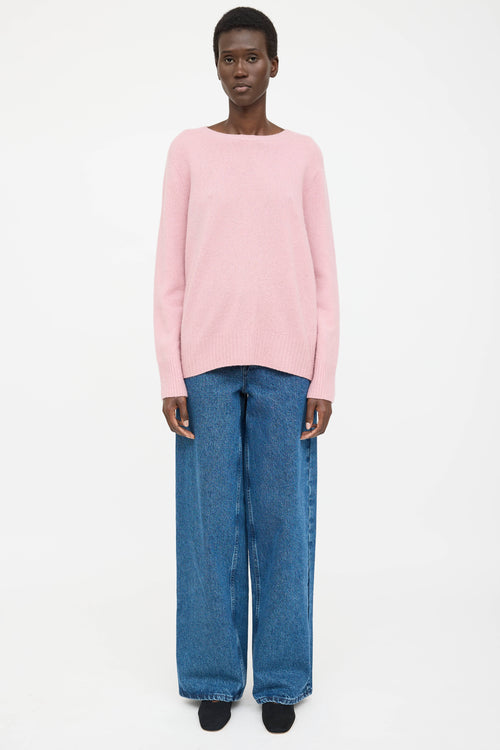 The Row Wool Crewneck Knit Sweater