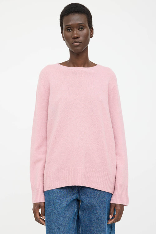 The Row Wool Crewneck Knit Sweater