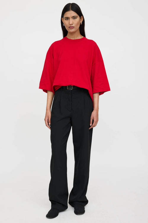 The Row Oversized Centre Seam T-Shirt