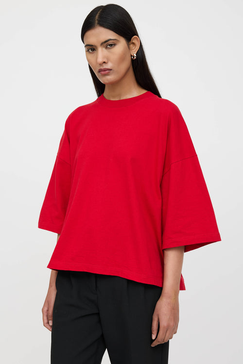 The Row Oversized Centre Seam T-Shirt