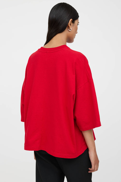 The Row Oversized Centre Seam T-Shirt