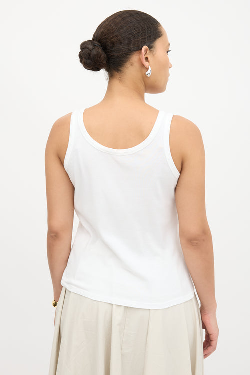 The Row Scoop Neck Tank Top