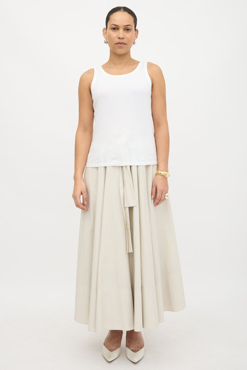 The Row Scoop Neck Tank Top