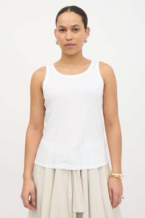 The Row Scoop Neck Tank Top