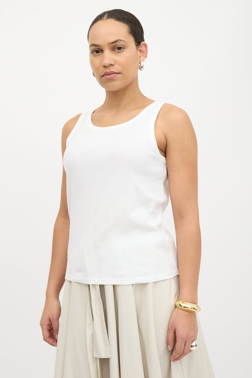 The Row Scoop Neck Tank Top