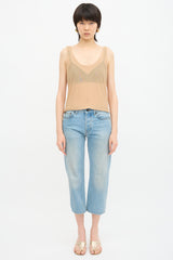 The Row Roger Scoop Neck Tank Top