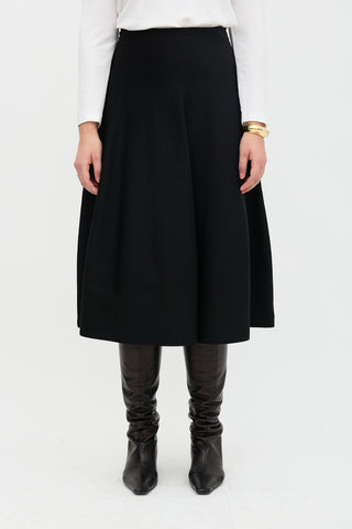 The Row Stretch Knit Harley Skirt