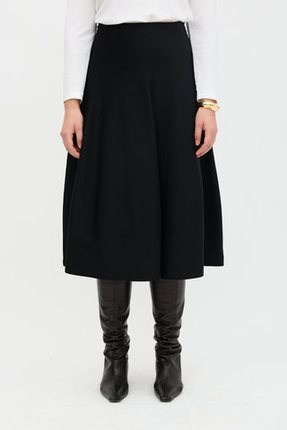 The Row Stretch Knit Harley Skirt