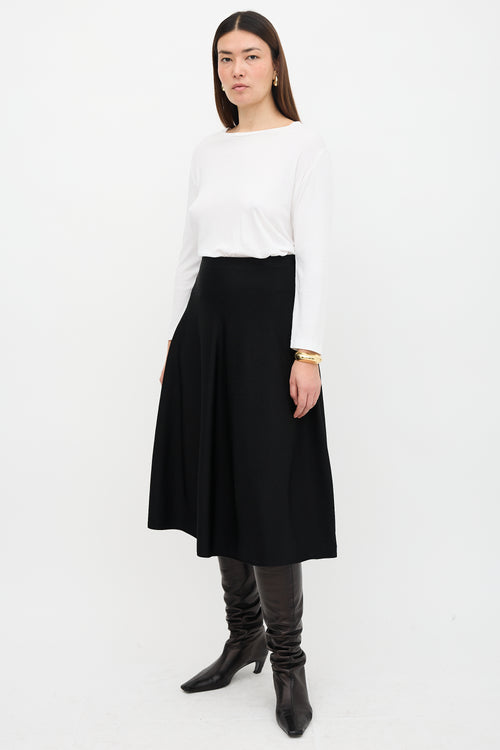 The Row Stretch Knit Harley Skirt