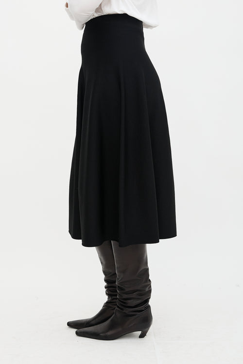 The Row Stretch Knit Harley Skirt